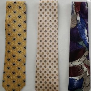Men's Tie Variety of 3 🌼  Each around 59" long